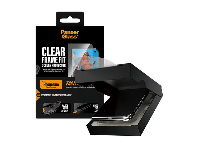 PanzerGlass® Sub Screen Protector iPhone 2026 Fold | Ultra-Wide Fit w. FASTFIT IN-A-BOX 
