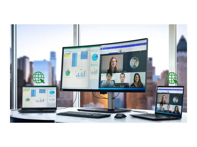 Lenovo ThinkVision P40w-20 - LED-skjerm kurvet 40" (39.7" synlig) ...