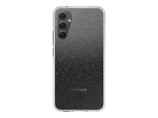 OtterBox React Series - Baksidedeksel for mobiltelefon stjernestøv (klart glitter) - for Samsung Galaxy A34 5G