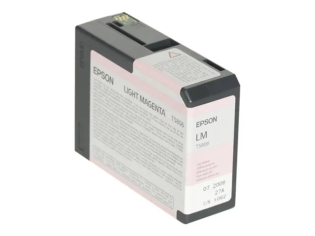 Epson T5806 - 80 ml - lys magenta - original - blekkpatron - for S...