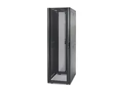 APC NetShelter SX - Rack - svart - 48U - 19&quot; TAA-samsvar - for P/N: SUA1000RM2U, SUA1000RM2U-TU, SUA1000RMI2U, SUA2200RMXLI3U, SUA5000RMI5U