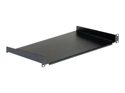 StarTech.com 1U Fixed Server Rack Mount Shelf, 10in Deep Steel Uni...