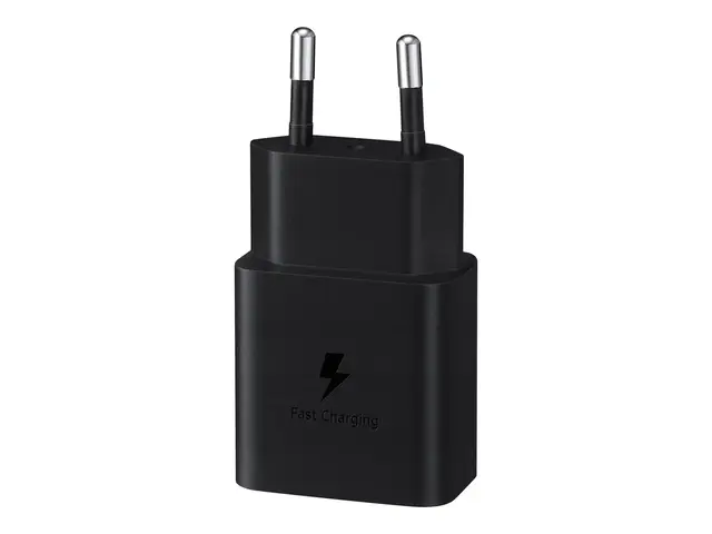 Samsung EP-T1510 - Strømadapter 15 watt 2 A PD (24 pin USB-C) svart