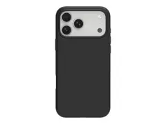 dbramante1928 Monaco - Beskyttende deksel for mobiltelefon MS - MagSafe-samsvar - silikon, plastikk - nattsvart - for Apple iPhone 17 Pro, 18 Pro