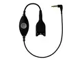 EPOS CMB 01 CTRL - Hodetelefonkabel - hodetelefonkontakt hann rett til minijakk hann vinklet 80 cm - svart - for IMPACT SC 230, 232, 260, 262, 630, 632, 660, 662