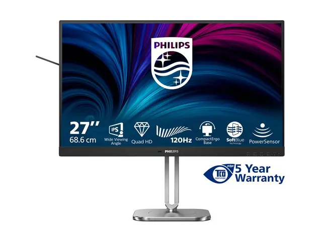 Philips 27B2N4500 - 4000 Series LED-skjerm 27" 2560 x 1440 QHD @ 1...