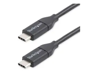 StarTech.com USB C to USB C Cable - 3m / 10 ft USB Cable Male to Male - USB-C Cable - USB-C Charge Cable - USB Type C Cable - USB 2.0 (USB2CC3M) - USB type C-kabel - 24 pin USB-C til 24 pin USB-C - 3 m