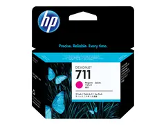 HP 711 - 3-pack - 29 ml - magenta original - DesignJet - blekkpatron - for DesignJet T100, T120, T120 ePrinter, T125, T130, T520, T520 ePrinter, T525, T530