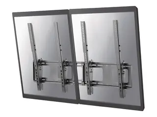 Neomounts NS-WMB200P - Brakett - for 2 LCD-skjermer svart - skjermstørrelse: 40"-52" - veggmonterbar