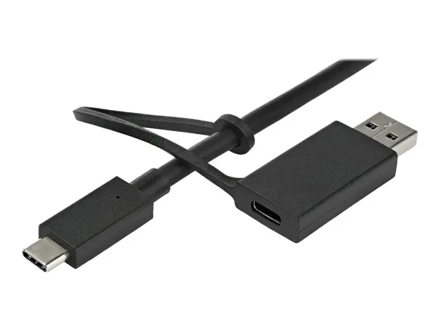 StarTech.com USB-C & USB-A Dock, Hybrid Universal Laptop Docking S...