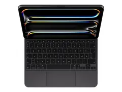 Apple Magic Keyboard - Tastatur og folioveske med styrepute - bakbelysning - Apple Smart connector - QWERTY - Dansk - svart - for 11-inch iPad Pro (M4)