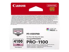 Canon PFI-4100 PM - 80 ml - fotomagenta original - hengeboks - blekkbeholder - for imagePROGRAF PRO-1100