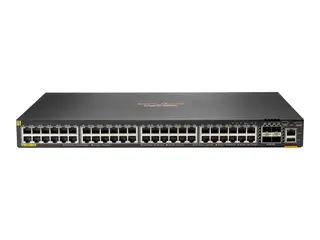 HPE Aruba Networking CX 6200F 48G Class4 PoE 4SFP+ 740W Switch switch - Max. Stacking Distance 10 km - 48 porter - Styrt - rackmonterbar