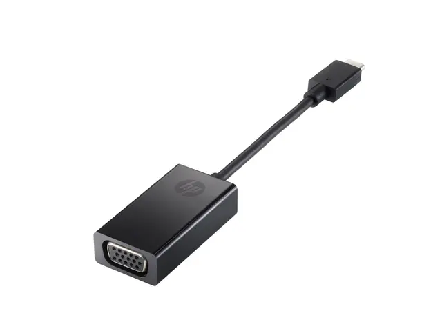 HP - Ekstern videoadapter USB-C D-Sub svart