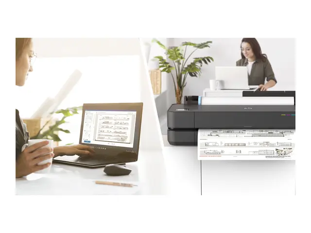 HP DesignJet T250 - 24" storformatsskriver farge ink-jet A1, ANSI ...
