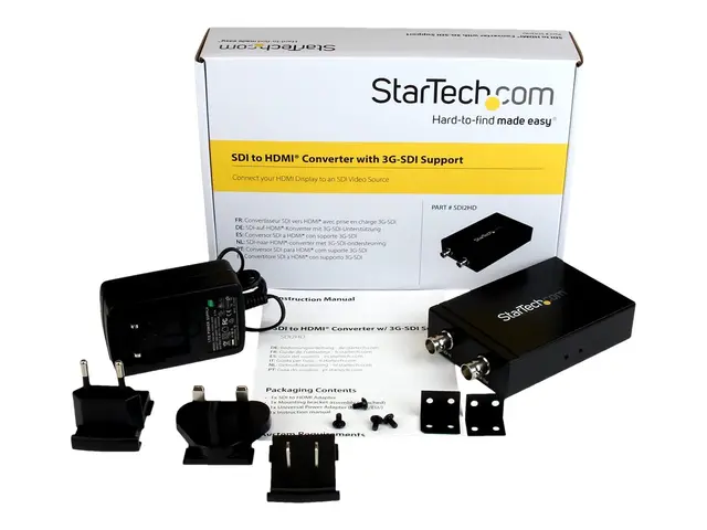 StarTech.com SDI to HDMI Converter - 3G SDI to HDMI Adapter with S...
