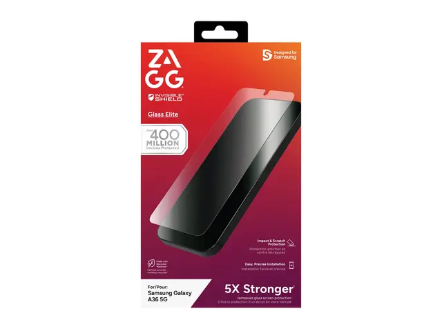 ZAGG InvisibleShield Glass Elite - Skjermbeskyttelse for mobiltele...