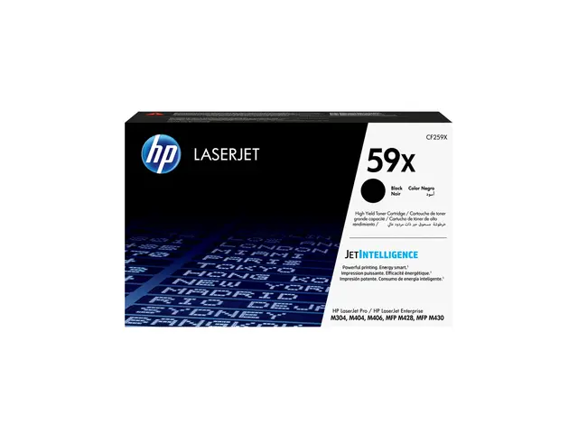 HP 59X - Høy ytelse svart original LaserJet tonerpatron (CF259X) f...