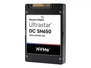 WD Ultrastar DC SN650 WUS5EA1A1ESP5E3 - SSD 15.36 TB - intern - 2.5&quot; - U.3 PCIe 4.0 (NVMe)