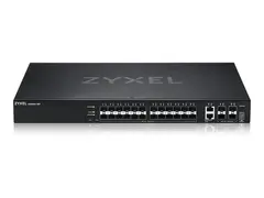 Zyxel XGS2220 Series XGS2220-30F - Switch L3-tilgang, NebulaFLEX Cloud - Styrt - 24 x 100/1000 Base-X + 6 x 10 Gigabit (opplink) - stasjon&#230;r, rackmonterbar