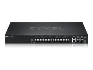 Zyxel XGS2220 Series XGS2220-30F Switch - L3-tilgang, NebulaFLEX Cloud - Styrt - 24 x 100/1000 Base-X + 6 x 10 Gigabit (opplink) - stasjon&#230;r, rackmonterbar