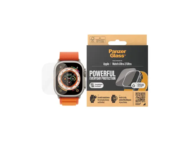 PanzerGlass - Skjermbeskyttelse for smart armbåndsur glass Apple W...