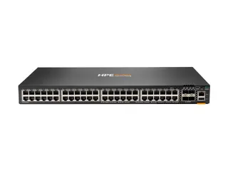 HPE Aruba 6200F 48G 4SFP+ Switch - Switch L3 - Styrt - 48 x 10/100/1000 + 4 x 1 Gigabit / 10 Gigabit SFP+ - rackmonterbar