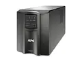 APC Smart-UPS SMT1500IC - UPS - AC 220/230/240 V 1000 watt - 1500 VA - RS-232, USB - utgangskontakter: 8 - svart - med APC SmartConnect