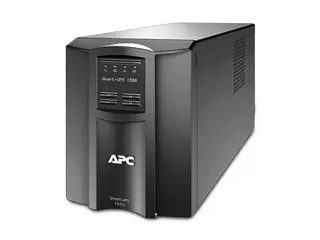 APC Smart-UPS SMT1500IC - UPS - AC 220/230/240 V 1000 watt - 1500 VA - RS-232, USB - utgangskontakter: 8 - svart - med APC SmartConnect