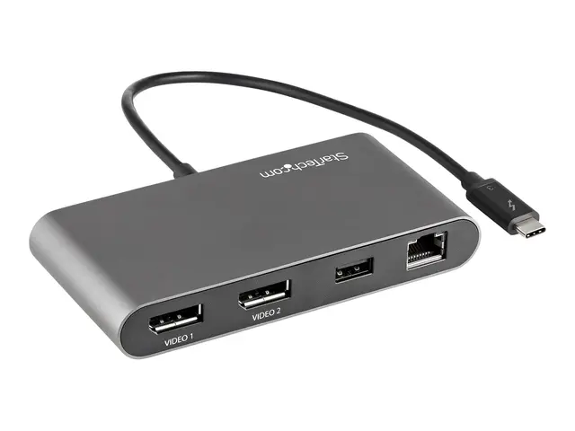 StarTech.com Thunderbolt 3 Mini Dock - Portable Dual Monitor w/ DP...