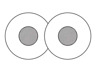 Logitech - Ørepute for hodesett (en pakke 2)