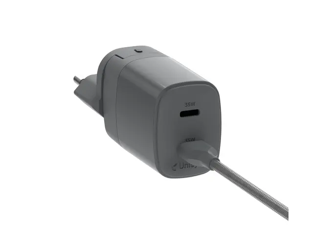 Unisynk - Strømadapter (4x strømkontaktadapter) 35 watt Fast Charg...