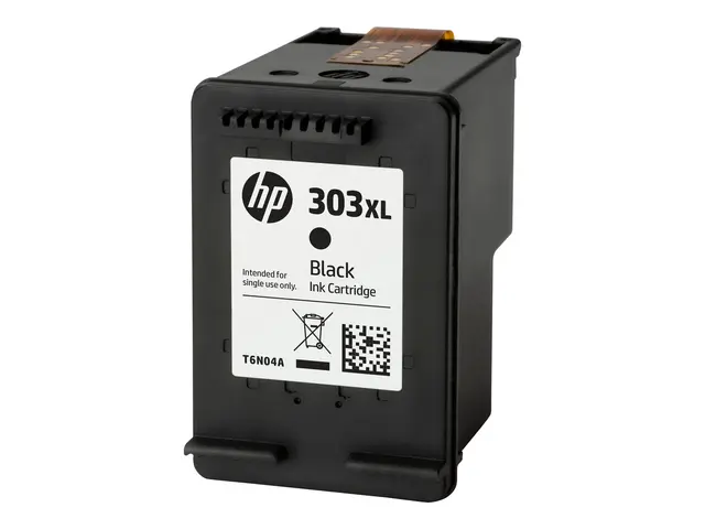 HP 303XL - 12 ml Høy ytelse svart original blekkpatron for ENVY Ph...