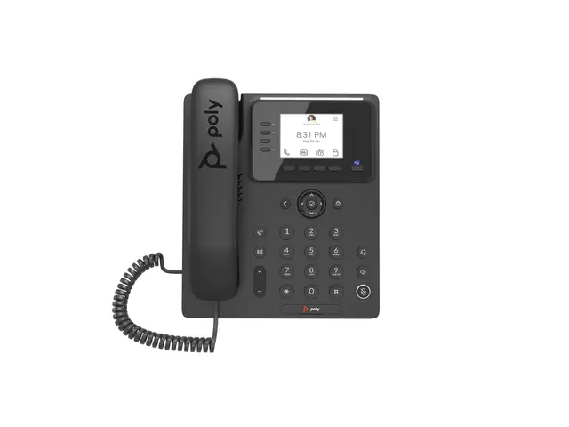Poly CCX 350 for Microsoft Teams - VoIP-telefon svart