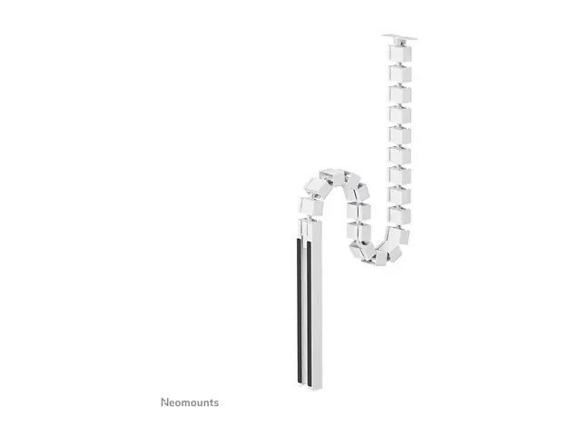 Neomounts - Kabelstyringsryggrad screw-mounted, universal hvit