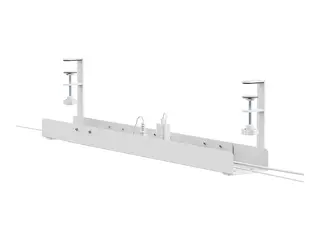 Neomounts - Kabelstyringsskuff - clamp-on design, universal skrivebordsmonterbar - hvit