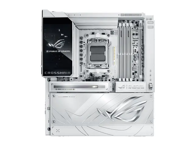ASUS ROG CROSSHAIR X870E GLACIAL - hovedkort utvidet ATX (E-ATX) S...
