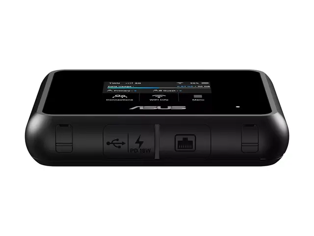 ASUS 5G-GO - Trådløs ruter - WWAN 1-portssvitsj - Wi-Fi 7 Multibån...