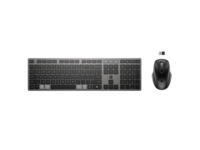 HP 725 - Tastatur- og mussett multi-enhet, oppladbar, drevet av Su...