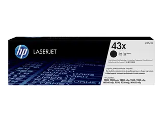 HP 43X - Høy ytelse - svart - original - LaserJet tonerpatron (C8543X) - for LaserJet 9000, 9040, 9050, 9055, 9065, 9085