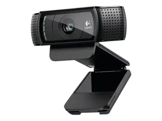 Logitech HD Pro Webcam C920 - Nettkamera farge - 1920 x 1080 - lyd - USB 2.0 - H.265