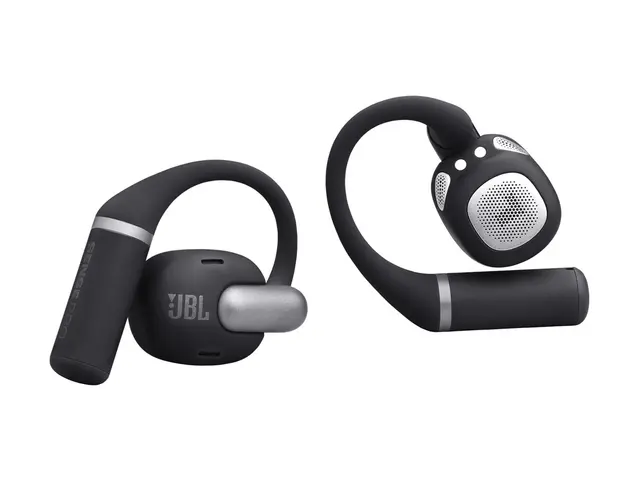 JBL Sense Pro - True wireless-hodetelefoner med mikrofon åpent øre - over-øret-montering - Bluetooth - svart 