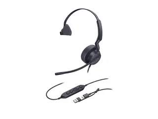 Yealink UH42 Mono - Hodesett - on-ear kablet - USB-A, USB-C