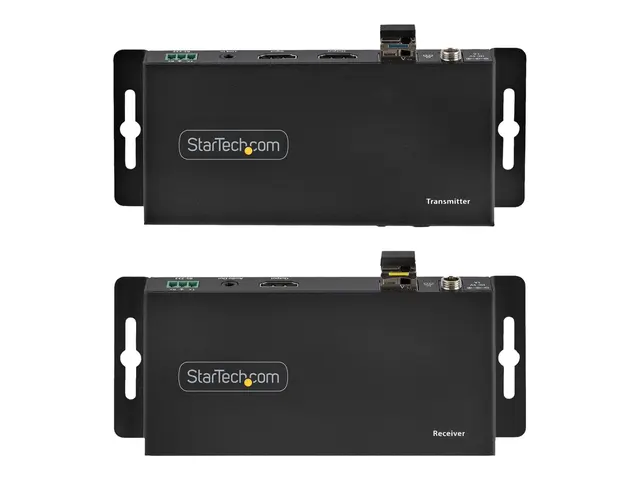 StarTech.com 4K HDMI over Fiber Extender Kit, 60Hz up to 3300ft/1k...