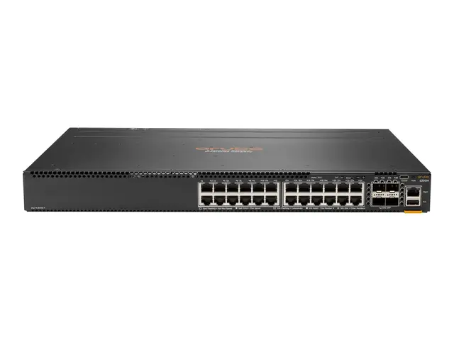 HPE Aruba 6300F - Switch - L3 - Styrt - 24 x 10/100/1000 + 4 x 1 G...