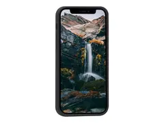 dbramante1928 Monaco - Baksidedeksel for mobiltelefon MagSafe-samsvar - 100 % resirkulert plast - nattsvart - for Apple iPhone 12, 12 Pro