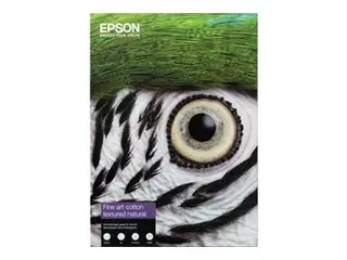 Epson Fine Art II - Bomull - strukturert matt 515 mikroner - naturlig hvitt - A4 (210 x 297 mm) - 300 g/m² - 25 ark klutepapir