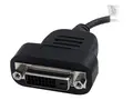 StarTech.com DisplayPort to DVI Adapter Active Conversion - 1920x1200 - DP to DVI Single Link Converter for DVI-D Display (DP2DVIS) - DisplayPort-adapter - 20 cm