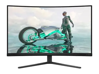 Philips Evnia 3000 32M2C3500L - LED-skjerm gaming - kurvet - 32" (31.5" synlig) - 2560 x 1440 QHD @ 180 Hz - Fast VA - 300 cd/m² - 3500:1 - HDR10 - 0.5 ms - 2xHDMI, DisplayPort - koksgrå