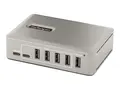 STARTECH 10-PORT USB-C HUB SELF-POWERE DESKTOP/LAPTOP EXPANSION HUB